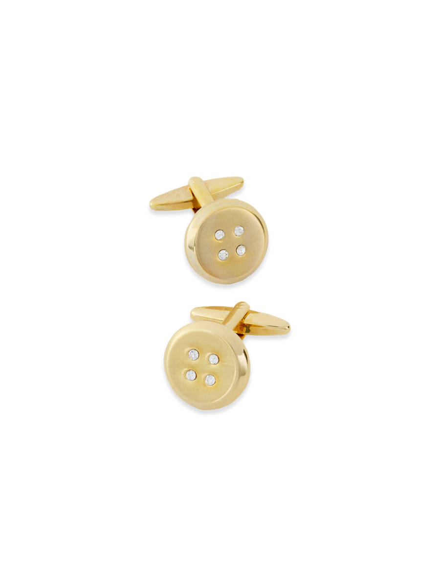 Metal Button Cufflink – Paul Fredrick