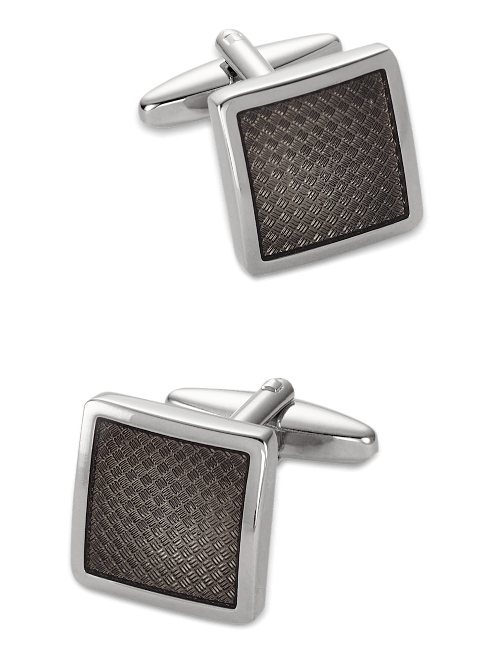 Product Image of Enamel Square Cufflink-Black