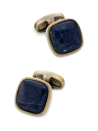 Lapis Stone Cufflinks - Blue