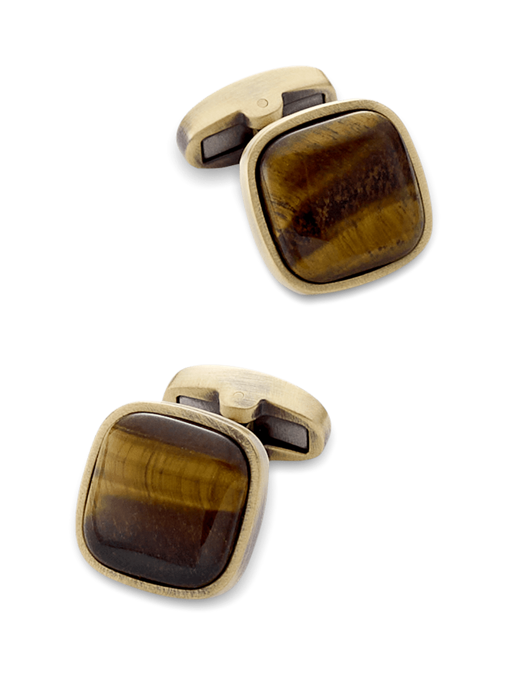 Product Image of Tigers Eye Cufflinks-Brown