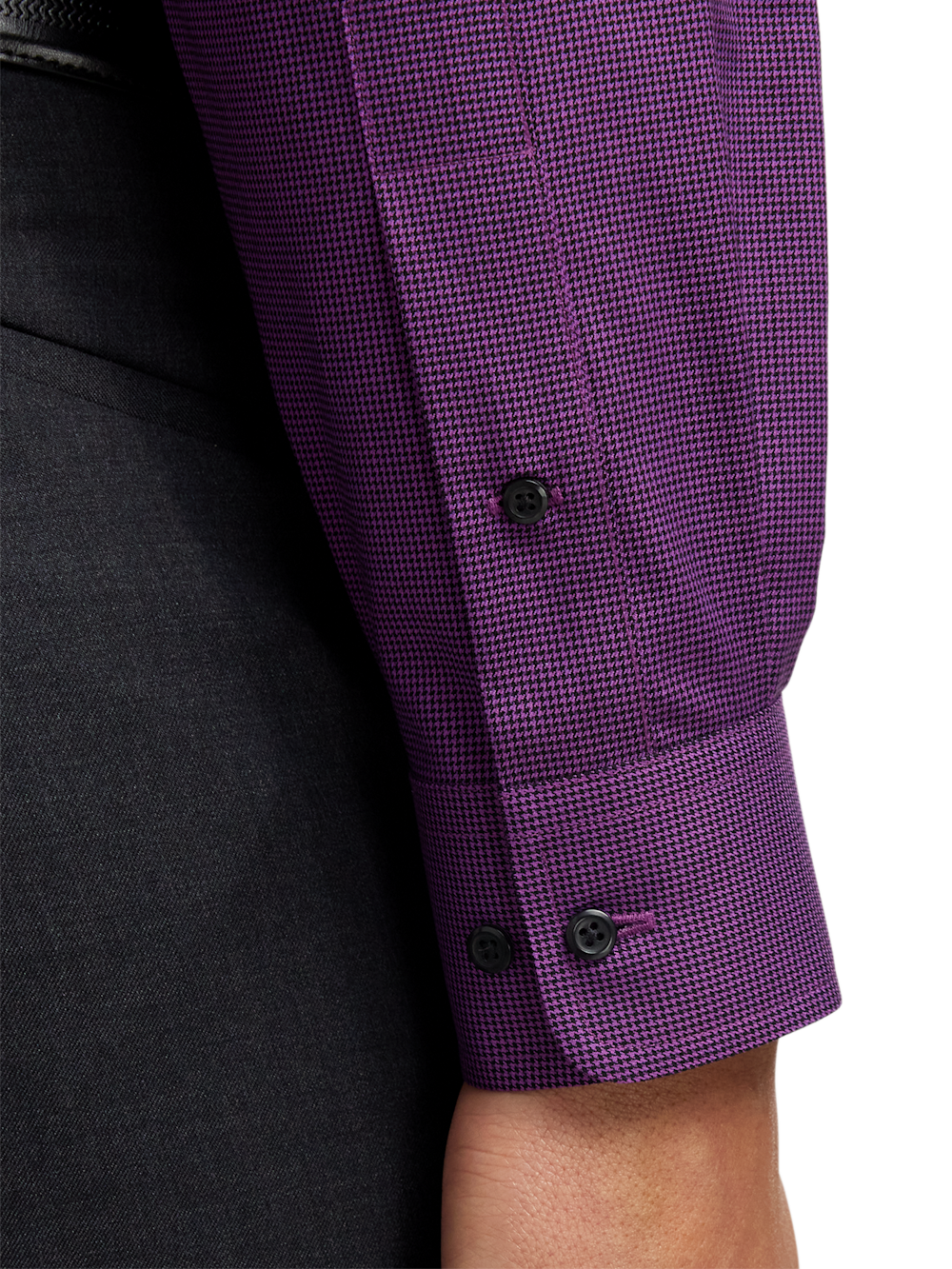 purple and black dress shirt Men's Purple Paisley Shirt