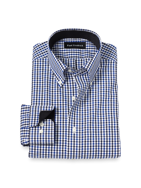men's blue gingham dress shirt Non-Iron Cotton With Contrast Trim Find more Ikea Hemnes Our clothes are designed length: Color:Light Blue/White