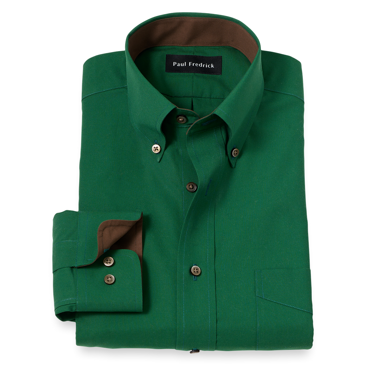 green emerald velvet dress Men's Mint Long Sleeve Dress Shirt 16.5 32/33 / Mint main image 0