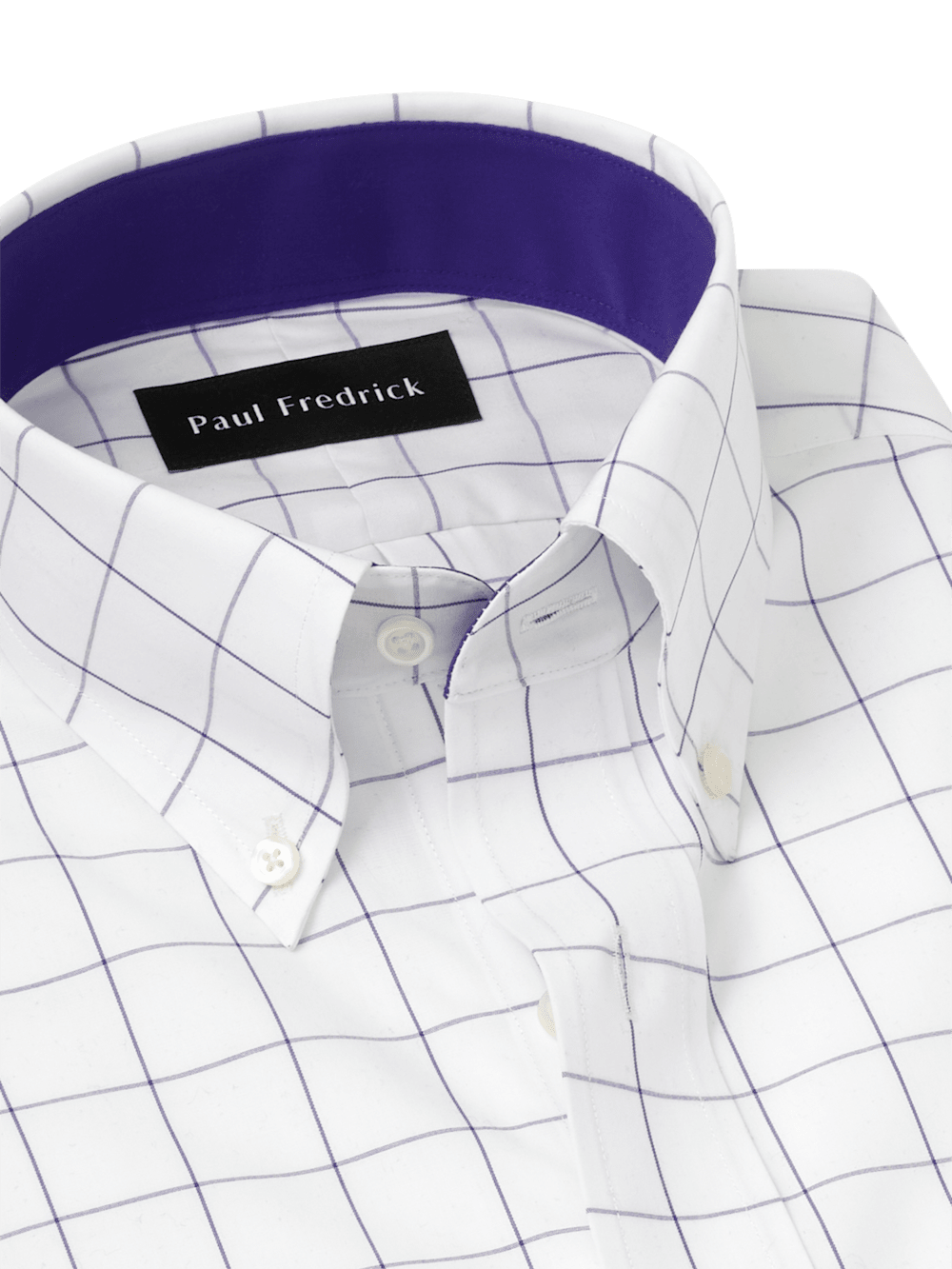 purple windowpane dress shirt Plum Windowpane Dress Shirt Kent Fabric