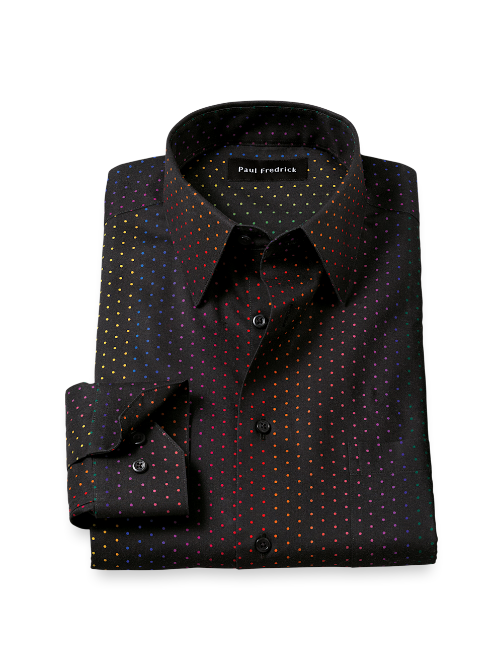 Product Image of Comfort Stretch Non-iron Dot Dress Shirt-Multi