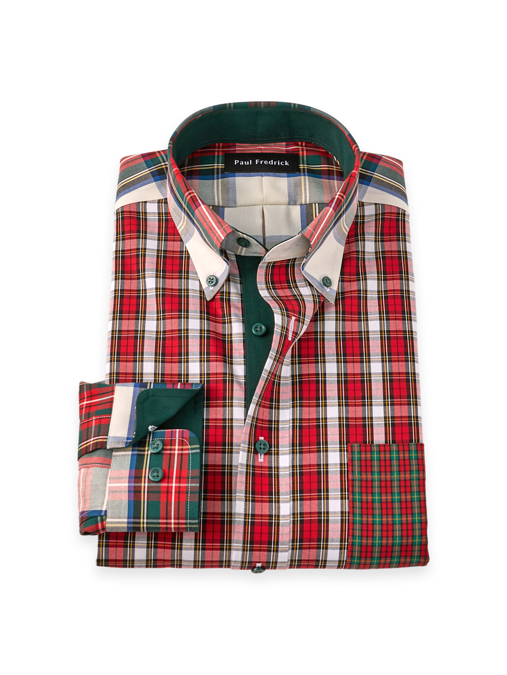 Men's red/green  Shirts 