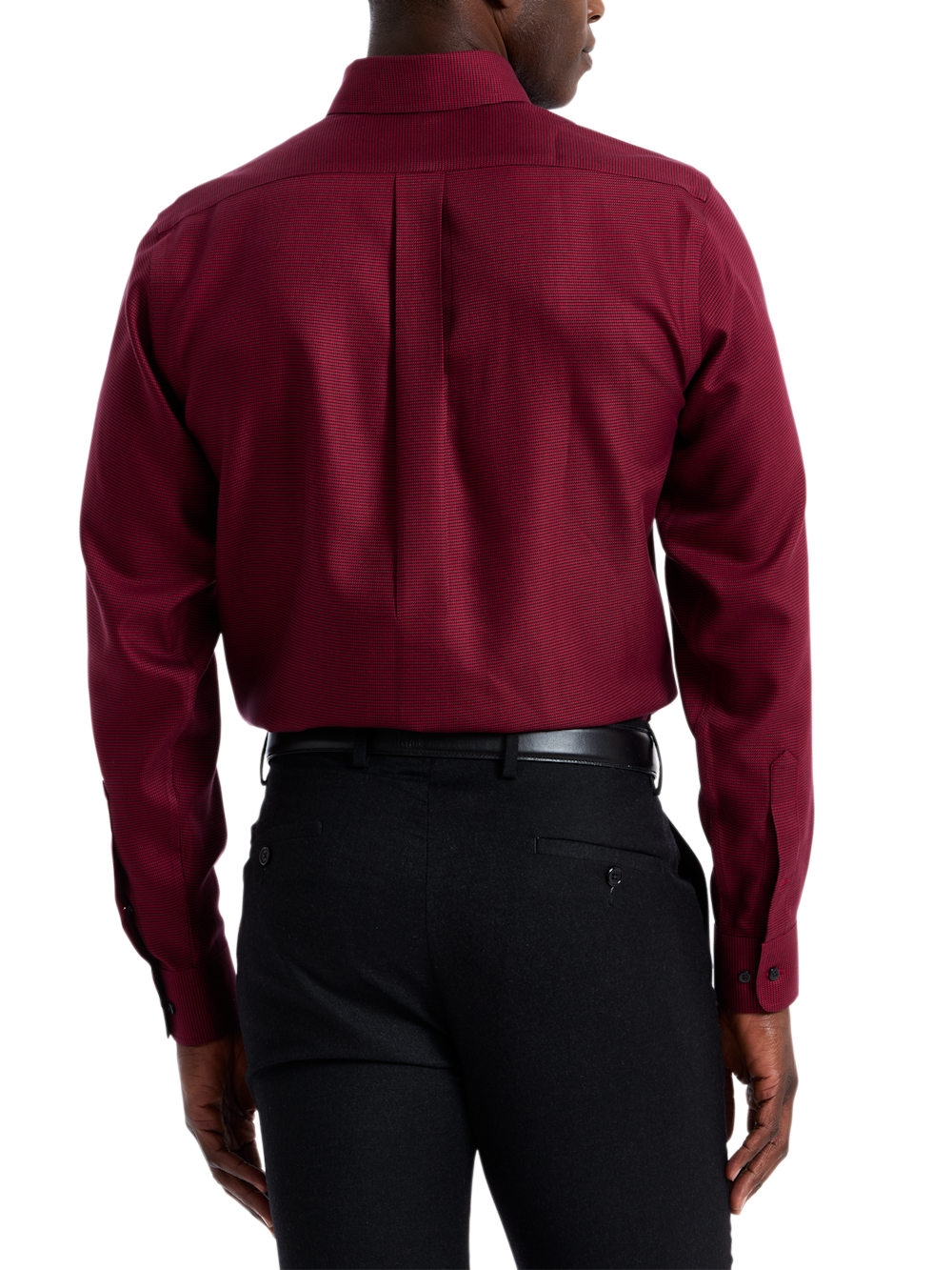 Alternate Shot of Men's black/red  Shirts  - 4