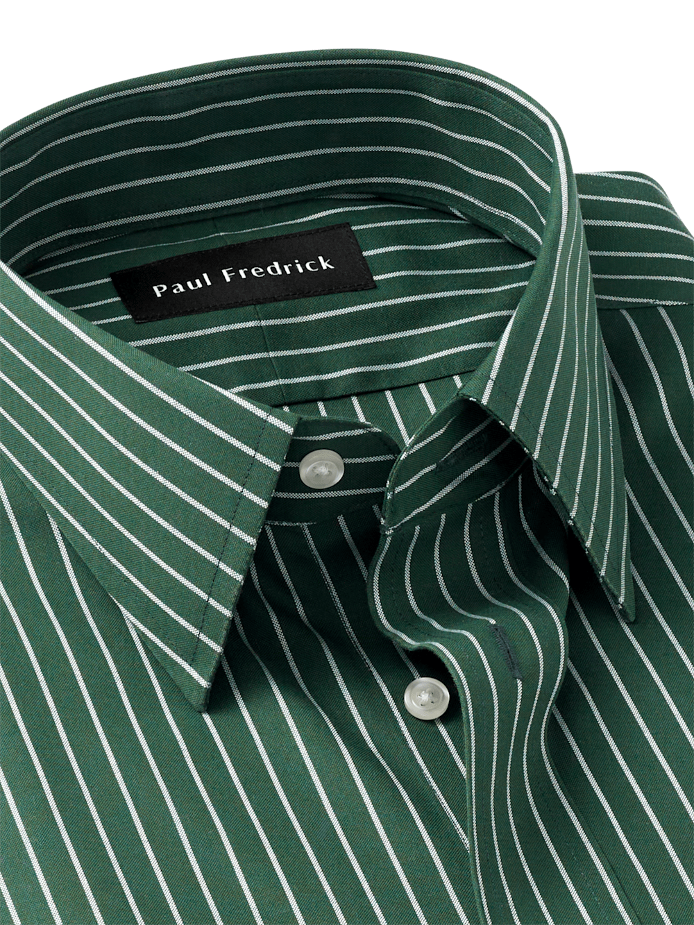 Alternate Image of Comfort Stretch Non-iron Stripe Dress Shirt-6