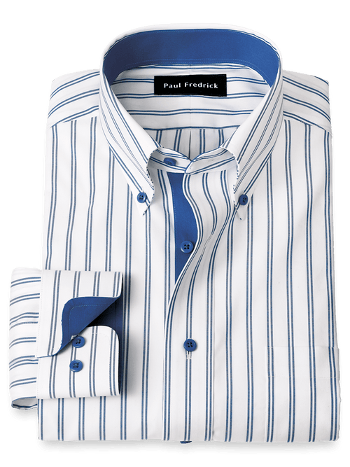 ね*す様 60s ombre stripe check shirt ね*す様 60s ombre stripe check shirt