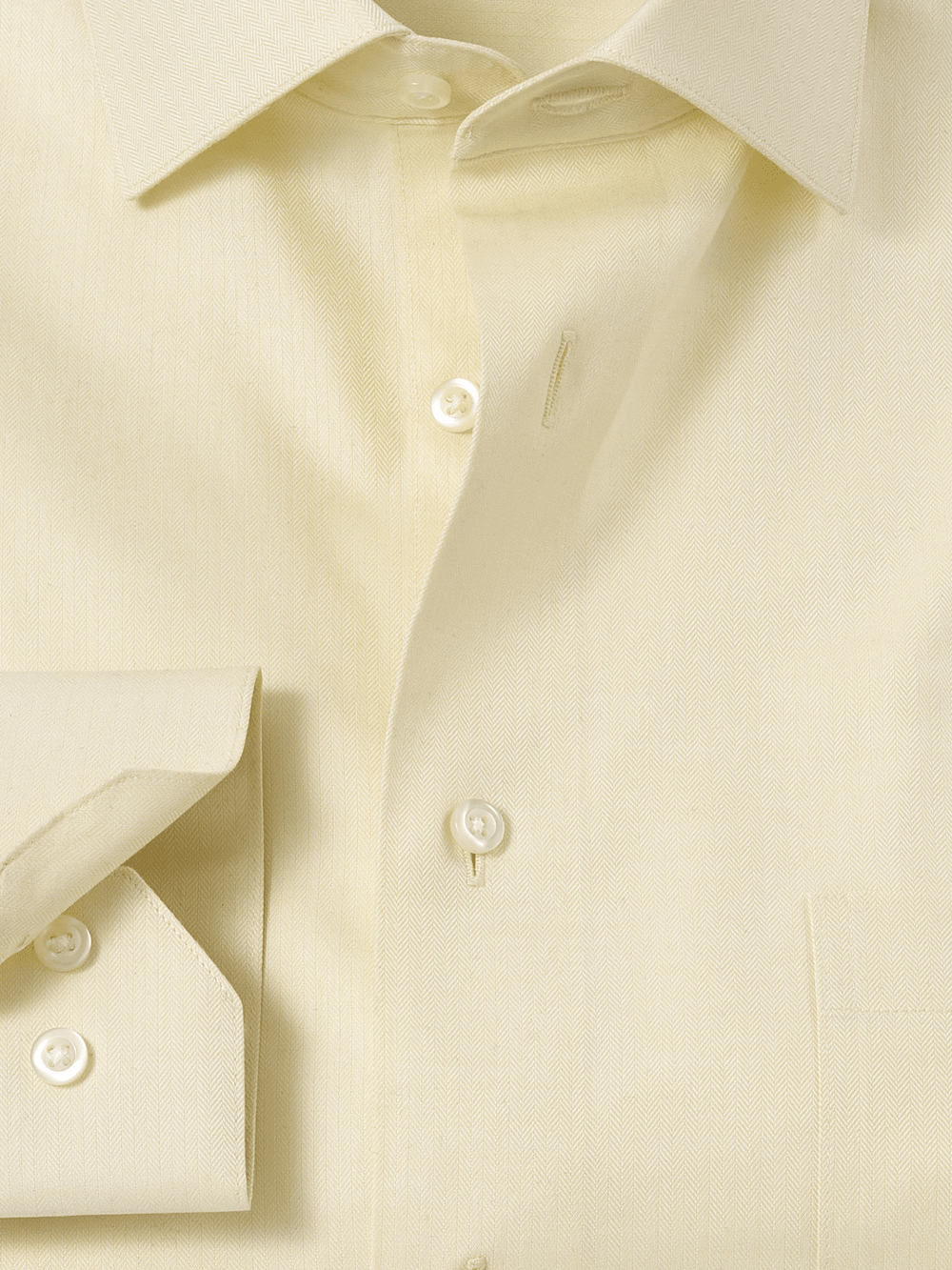 Alternate Image of Comfort Stretch Non-iron Herringbone Dress Shirt-5