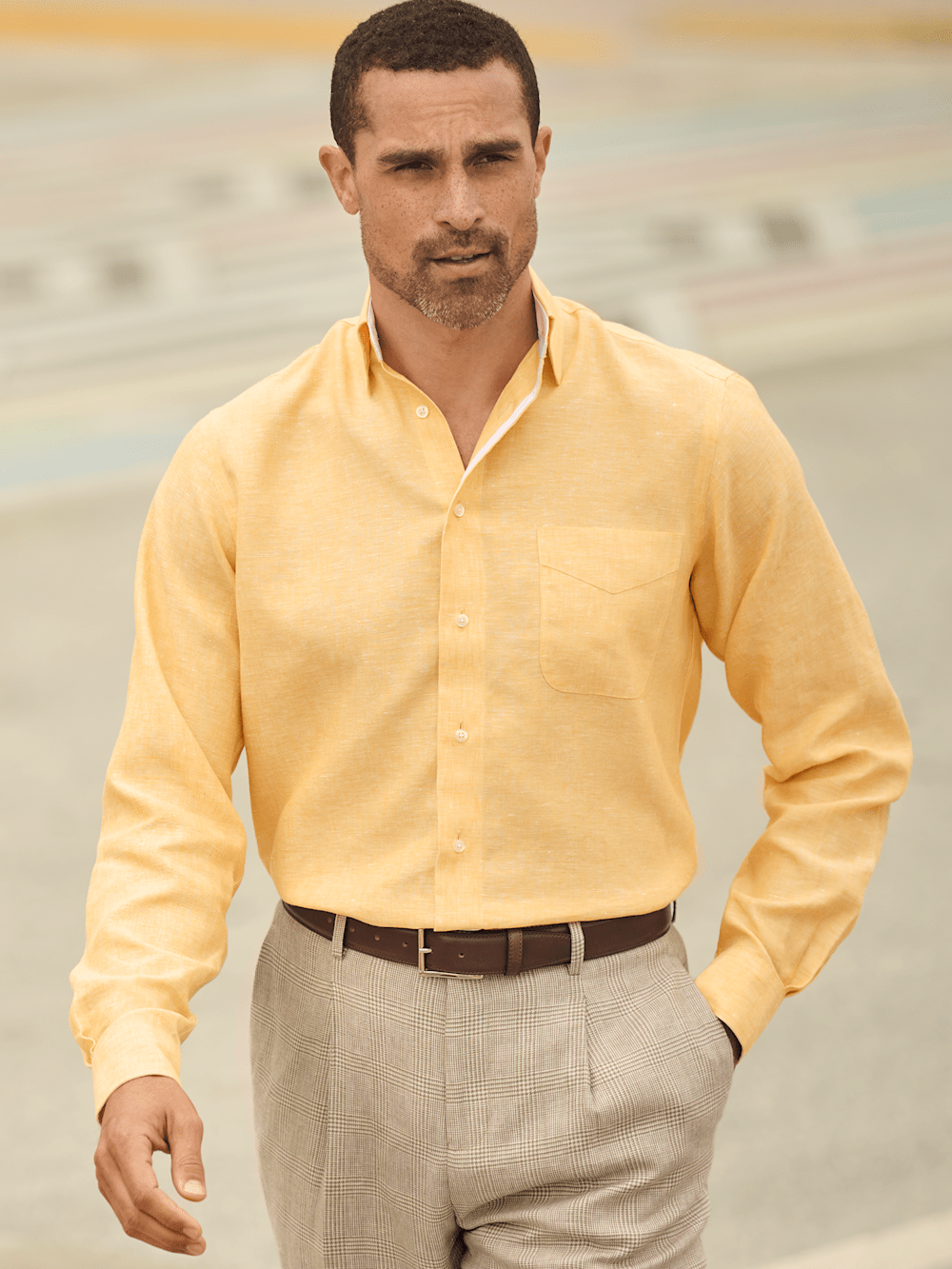 yellow button up dress shirt OppoSuits - Yellow Fellow