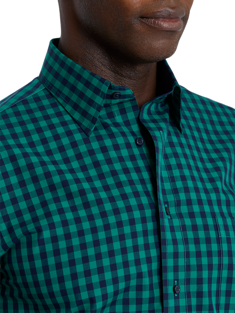 Alternate Shot of Men's green  Shirts  - 2