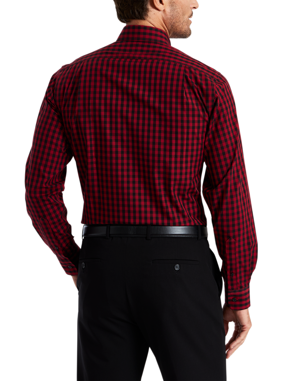 Alternate Shot of Men's red  Shirts  - 4