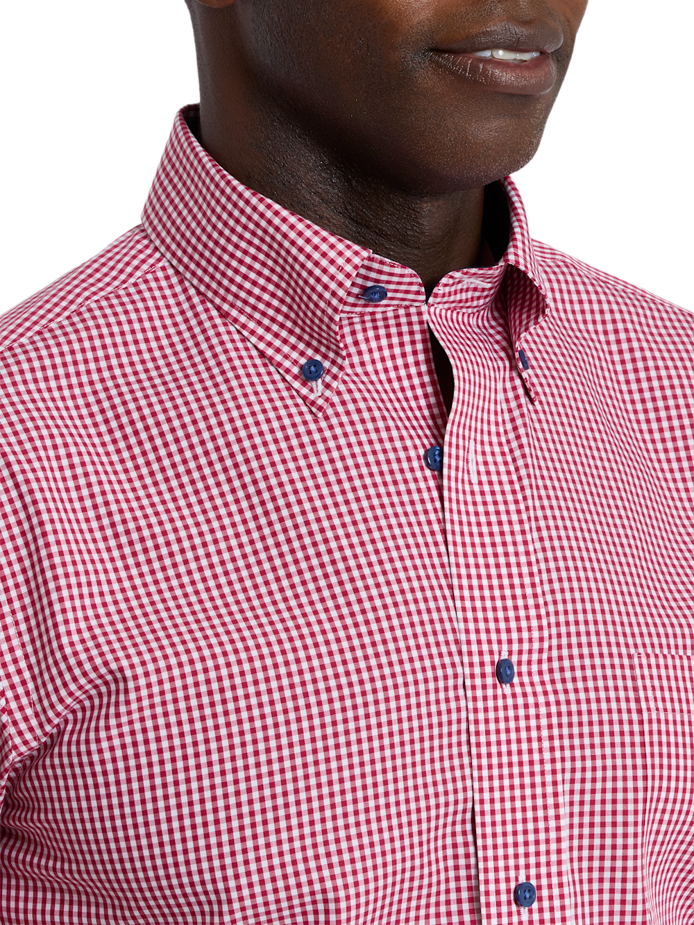 Alternate Shot of Men's red  Shirts  - 2