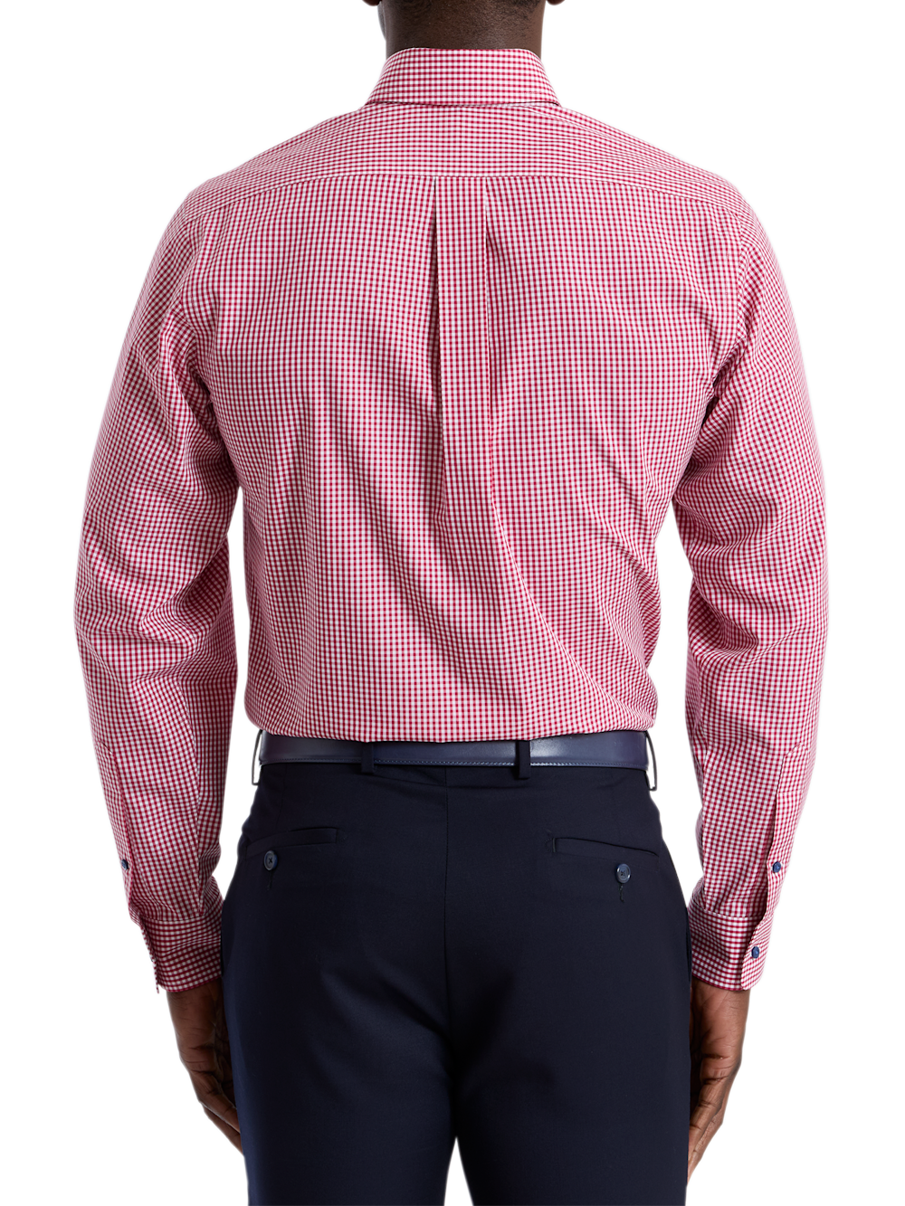 Alternate Shot of Men's red  Shirts  - 4