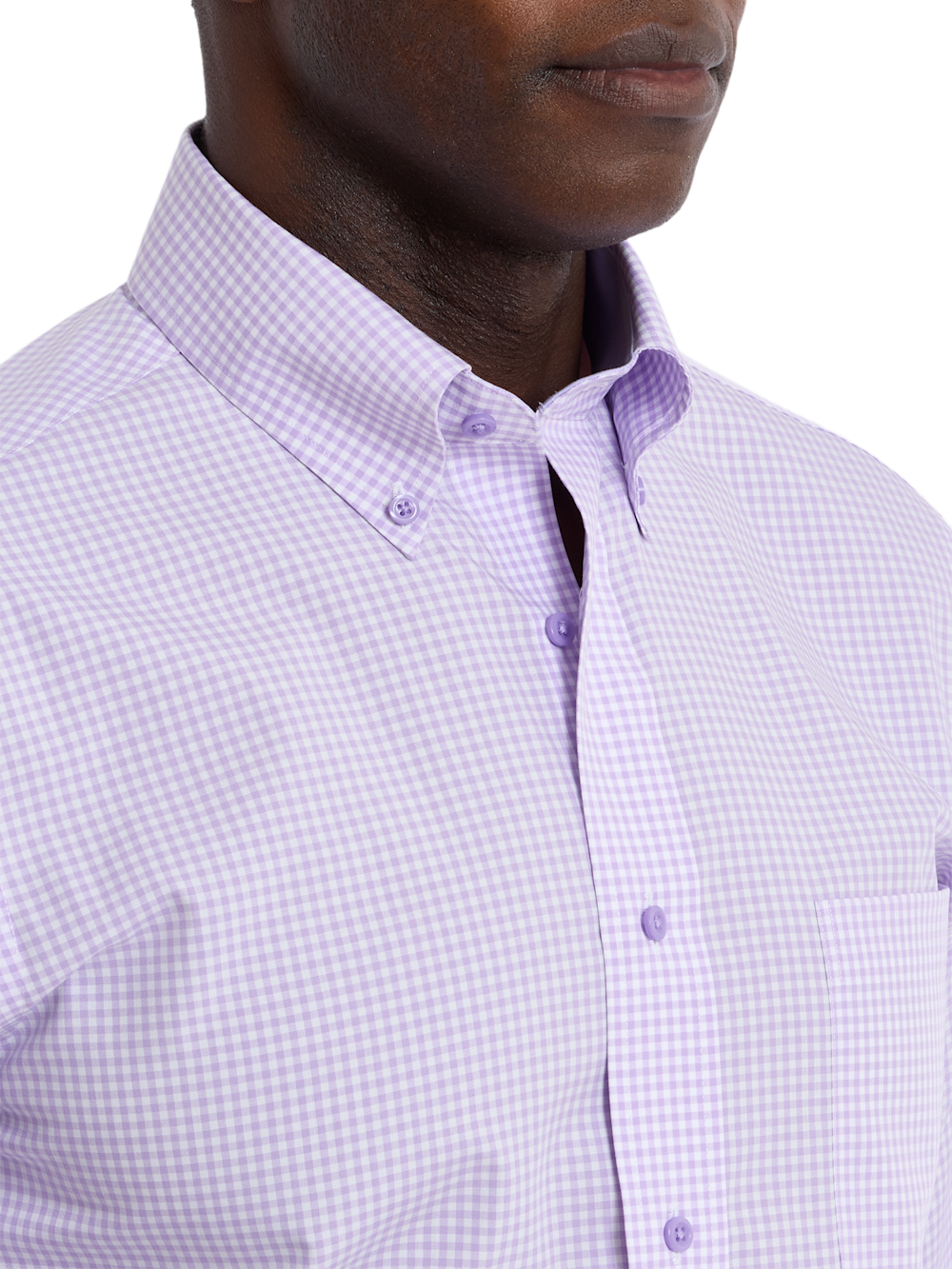 Alternate Shot of Men's purple  Shirts  - 2