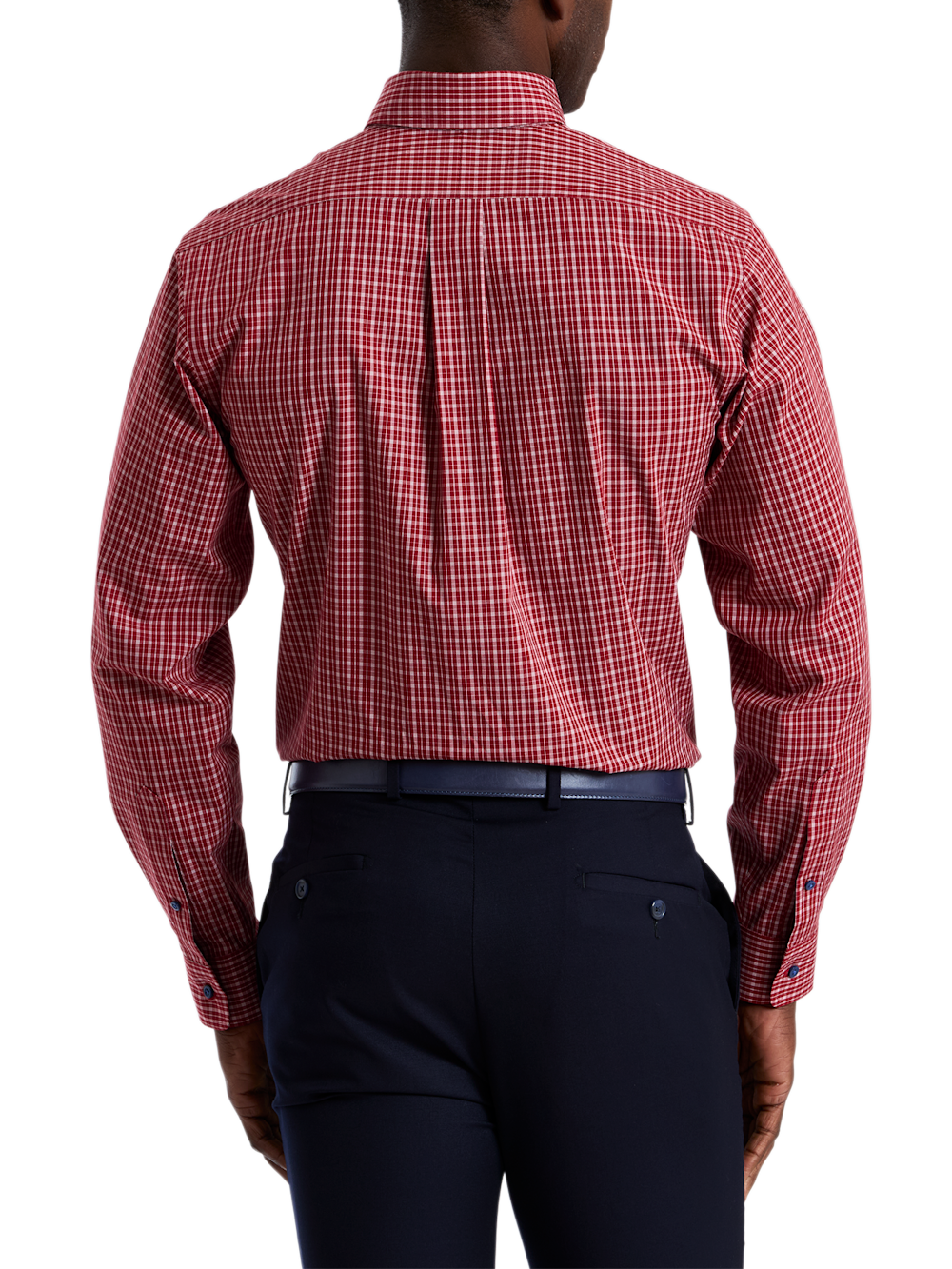 Alternate Shot of Men's red  Shirts  - 4