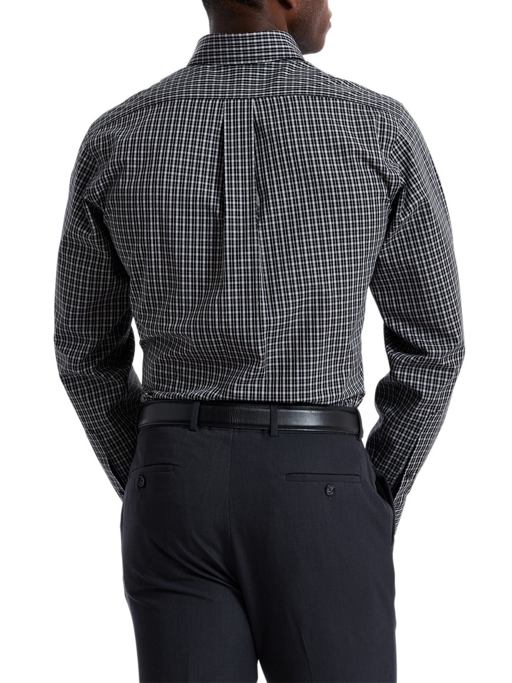 Alternate Shot of Men's black  Shirts  - 4