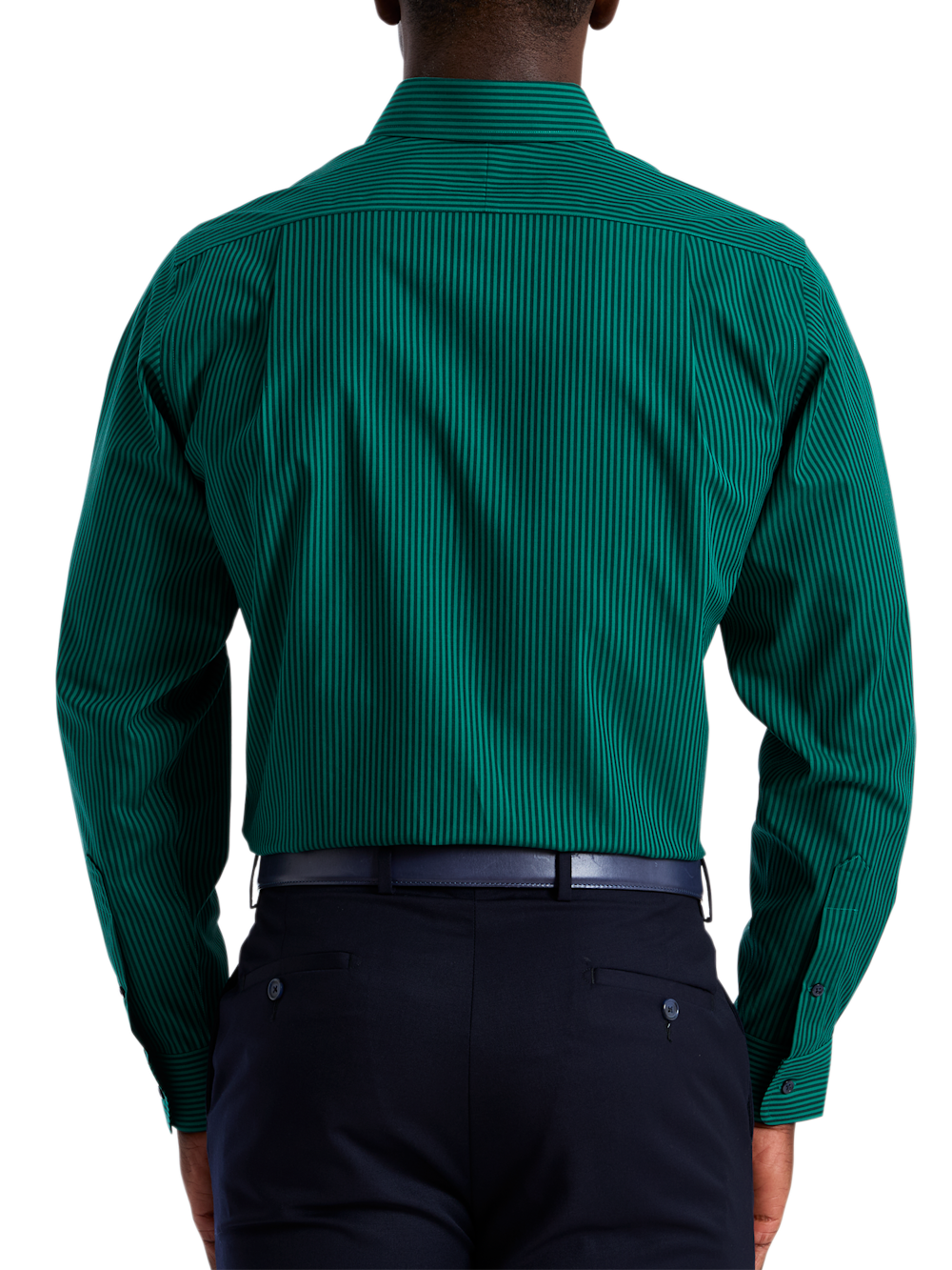Alternate Shot of Men's green  Shirts  - 4