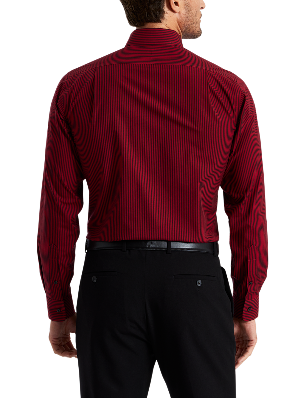 Alternate Shot of Men's red  Shirts  - 4