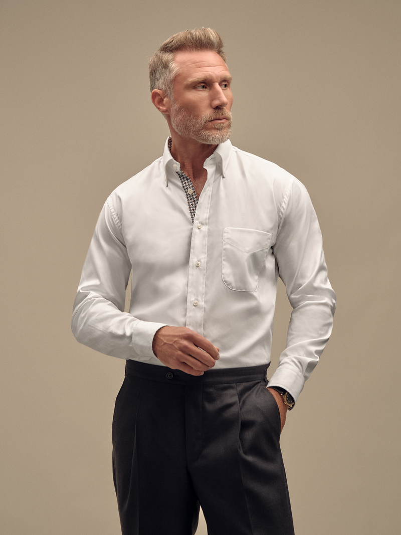 Oxford Dress Shirt - White