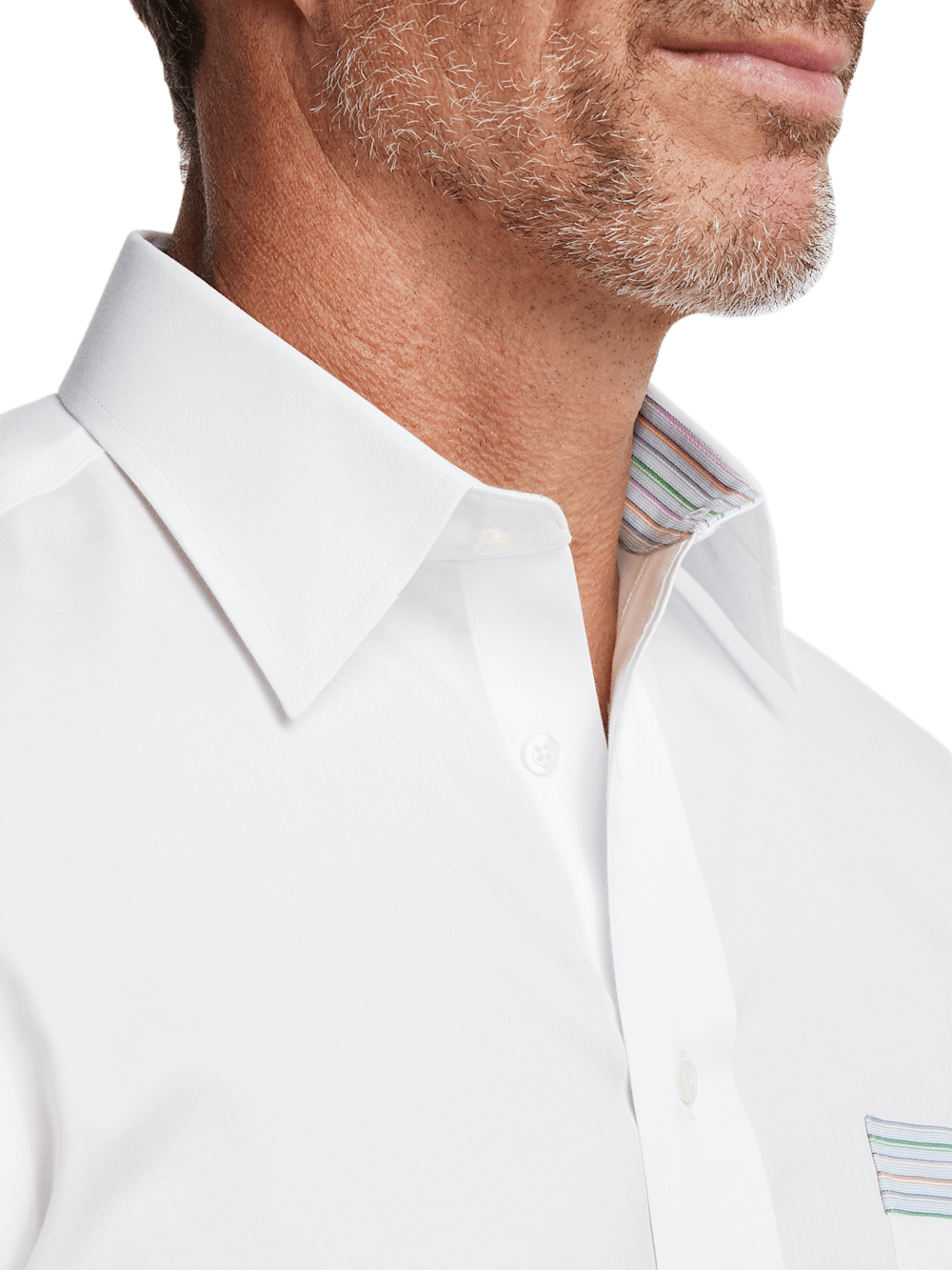 paul fredrick white dress shirts Men's White Windowpane Dress Shirts Paul Fredrick