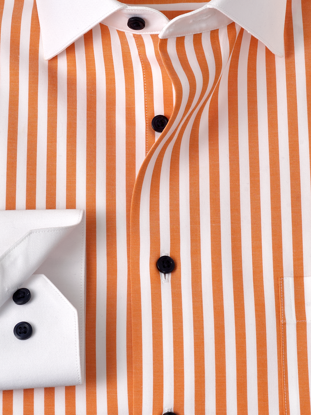 Alternate Image of Comfort Stretch Non-iron Stripe Dress Shirt-5