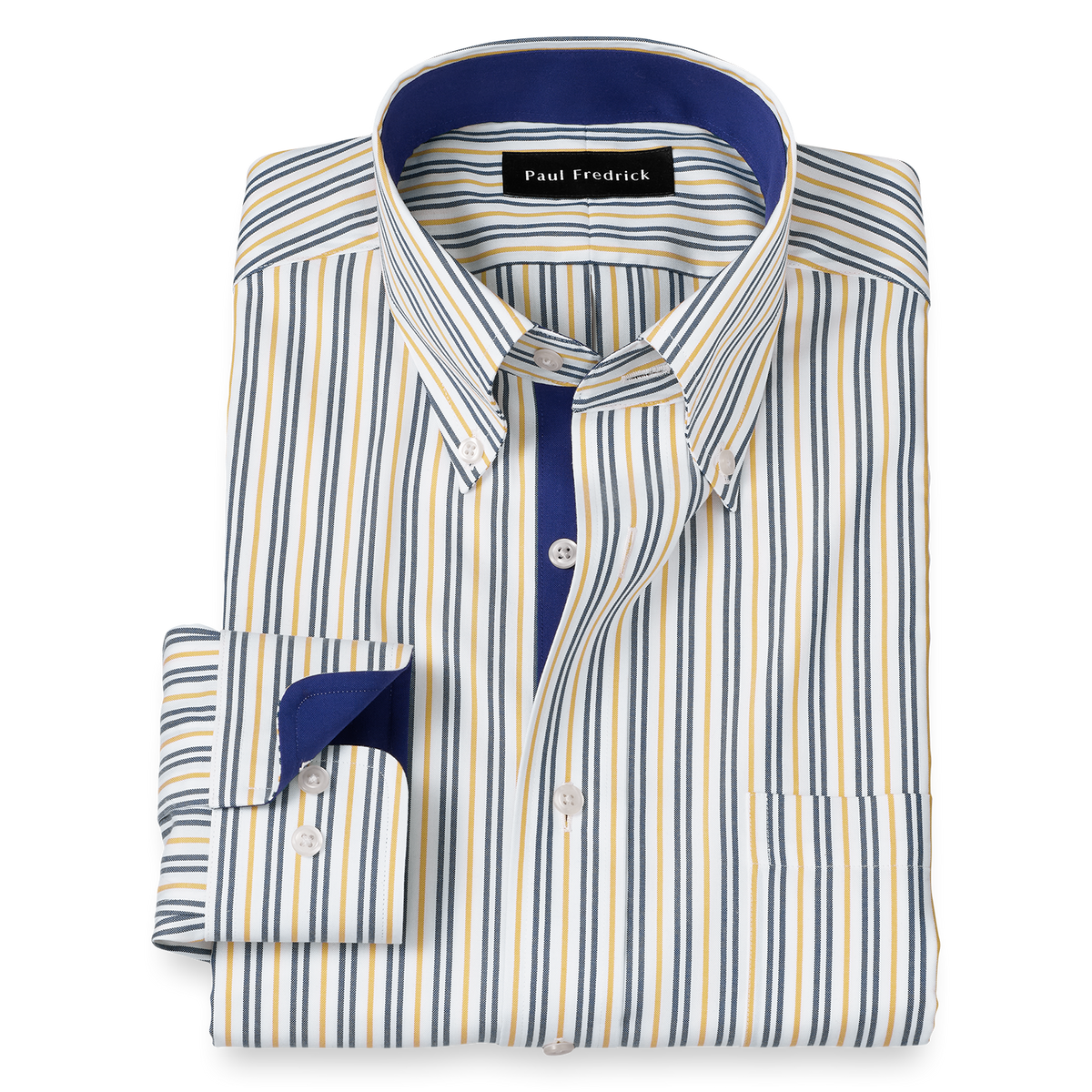 navy blue and gold dress shirt Men's Navy Blue and Gold Shirt