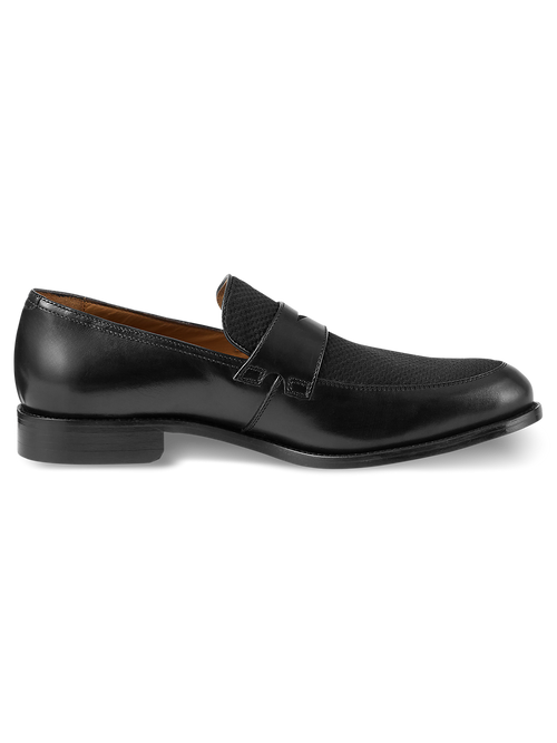 Pierson Penny Loafer - Black – Paul Fredrick Pierson Penny Loafer - Black – Paul Fredrick