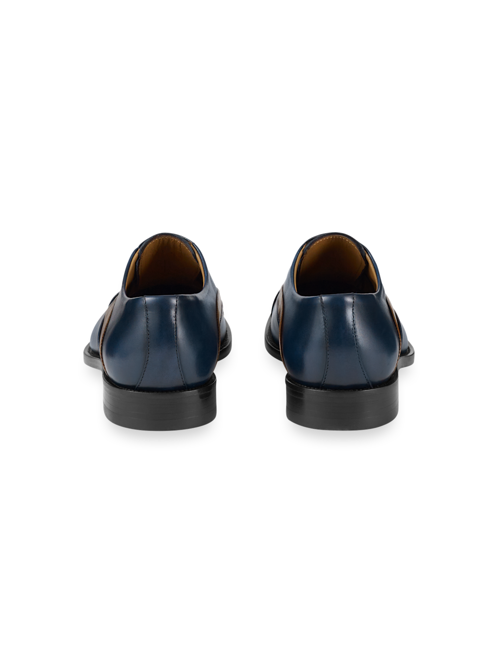 Toby Oxford - Navy/brown Paul Fredrick Toby Oxford - Navy/brown Paul Fredrick