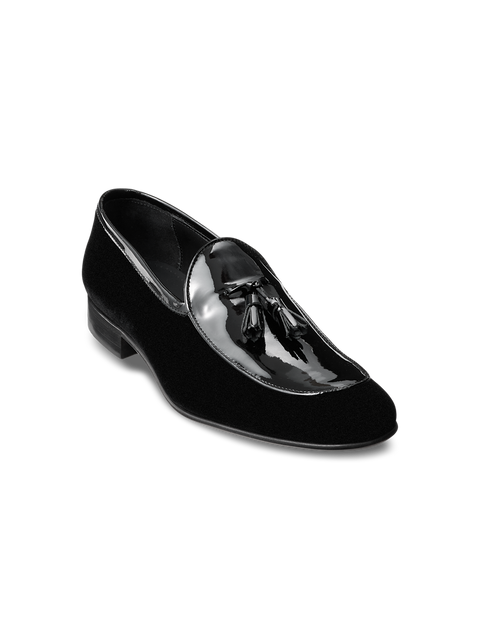 Vincent Tassel Loafer - Black – Paul Fredrick