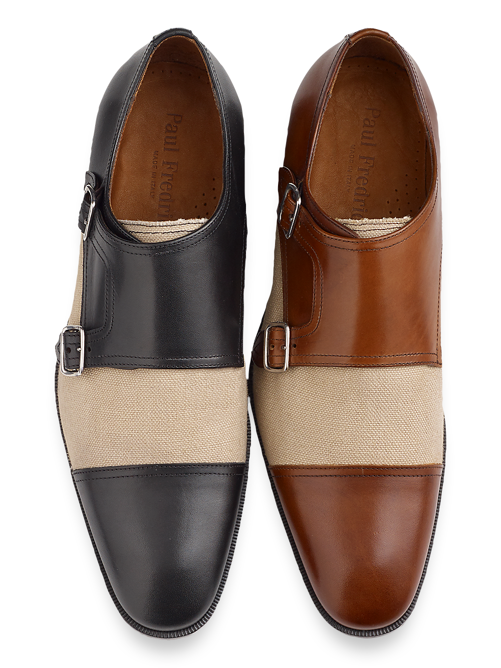 Alternate Shot of Men's Black/Natural  Footwear  - 1