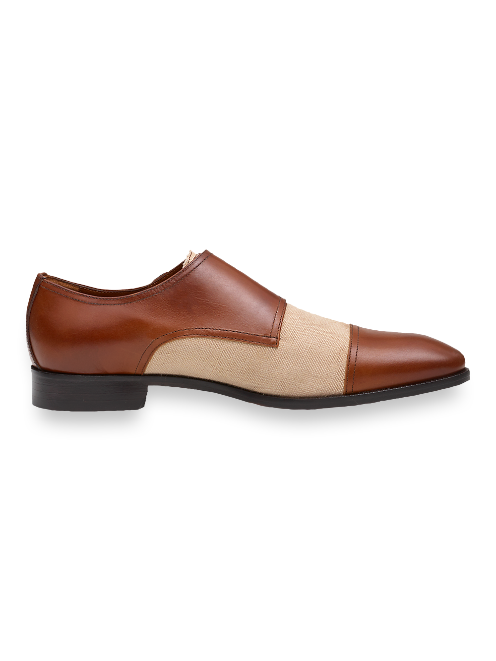 Alternate Shot of Men's Black/Natural  Footwear  - 3