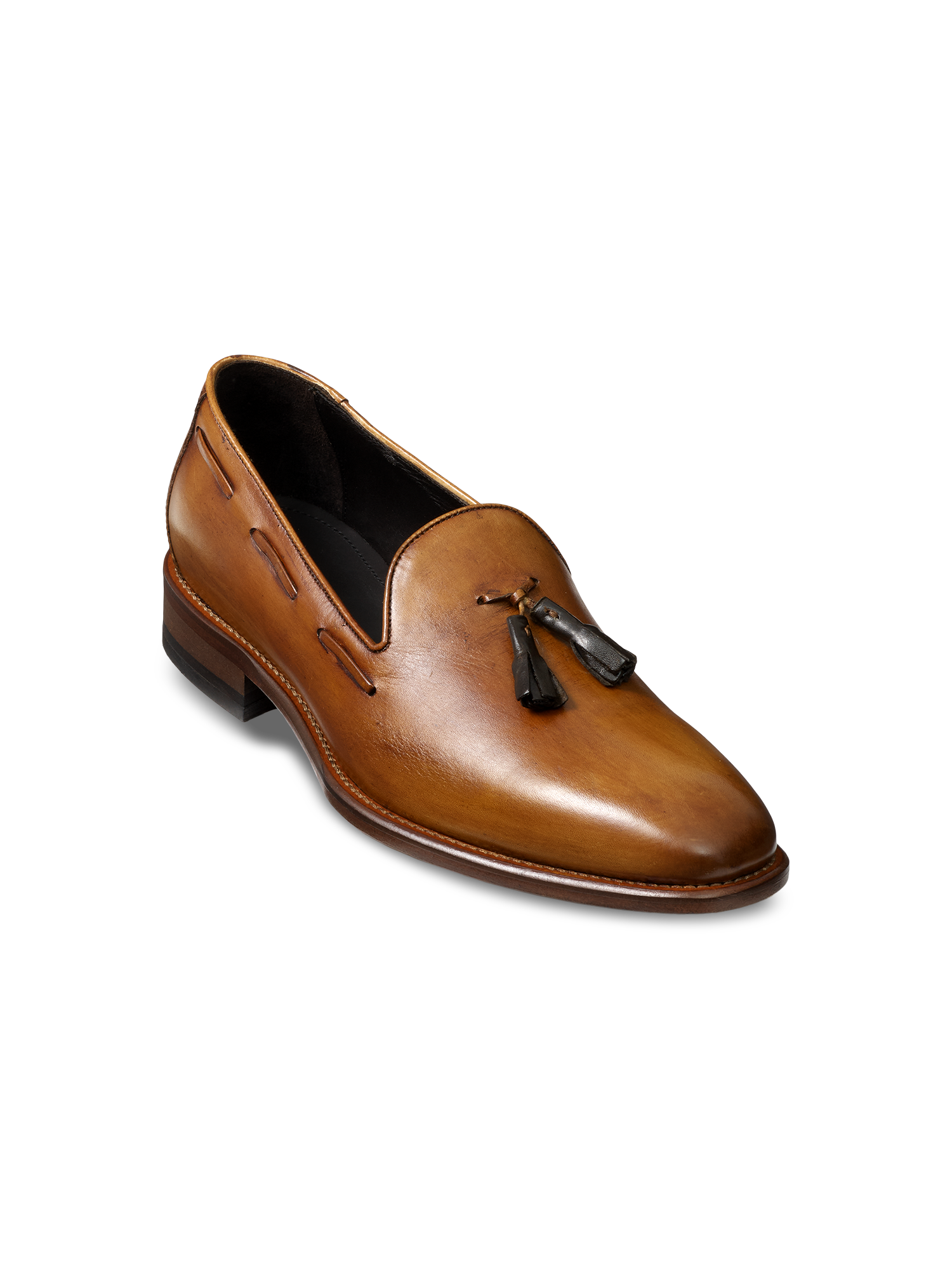 Ethan Tassel Loafer - Chestnut