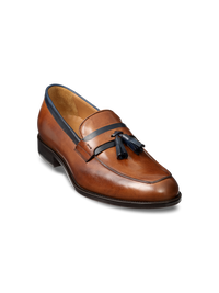 Bryant Tassel Loafer - Chestnut/navy
