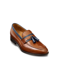 Bryant Tassel Loafer - Chestnut/navy