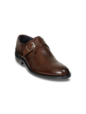Henry Monk Strap - Dark Brown