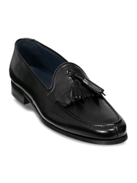 Lennon Kiltie Tassel Loafer - Black