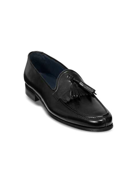 Lennon Kiltie Tassel Loafer - Black – Paul Fredrick