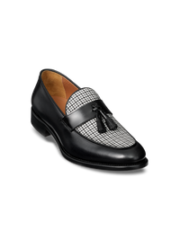 Dylan Tassel Loafer - Grey/black