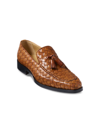Luis Tassel Loafer - Chestnut