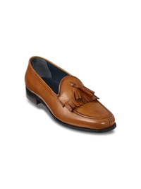 Lennon Kiltie Tassel Loafer - Chestnut