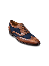 Franklin Oxford - Chestnut/navy