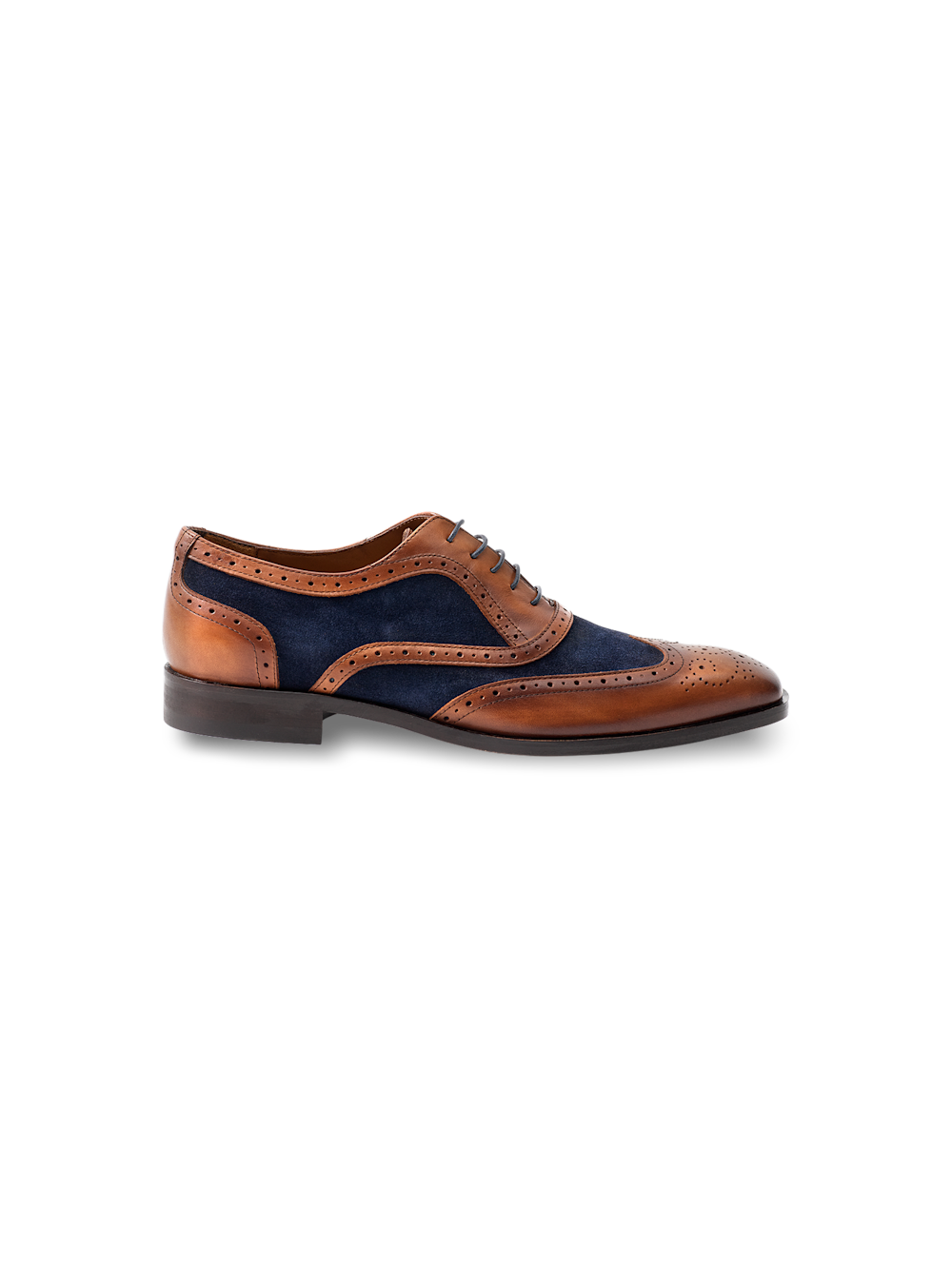 Alternate Shot of Men's Chestnut/Navy  Footwear  - 1