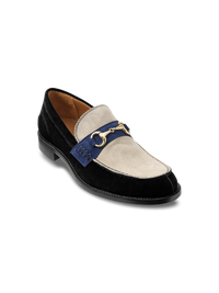 Zack Bit Loafer - Black/navy