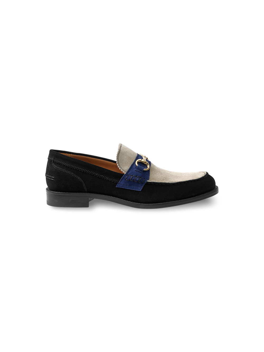 Alternate Shot of Men's Black/navy  Footwear  - 1