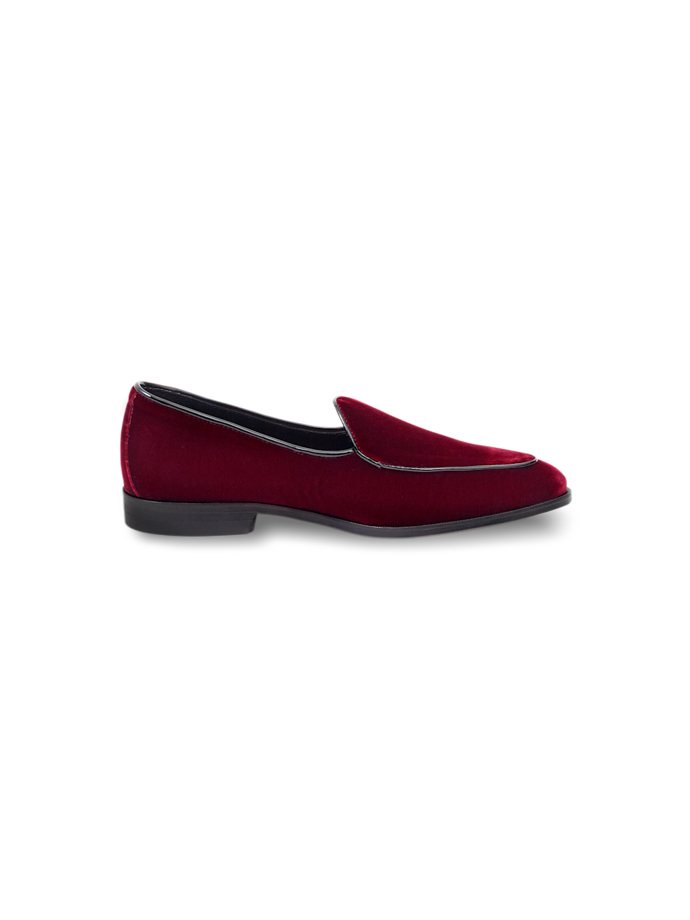 Alternate Shot of Men's Burgundy  Footwear  - 1