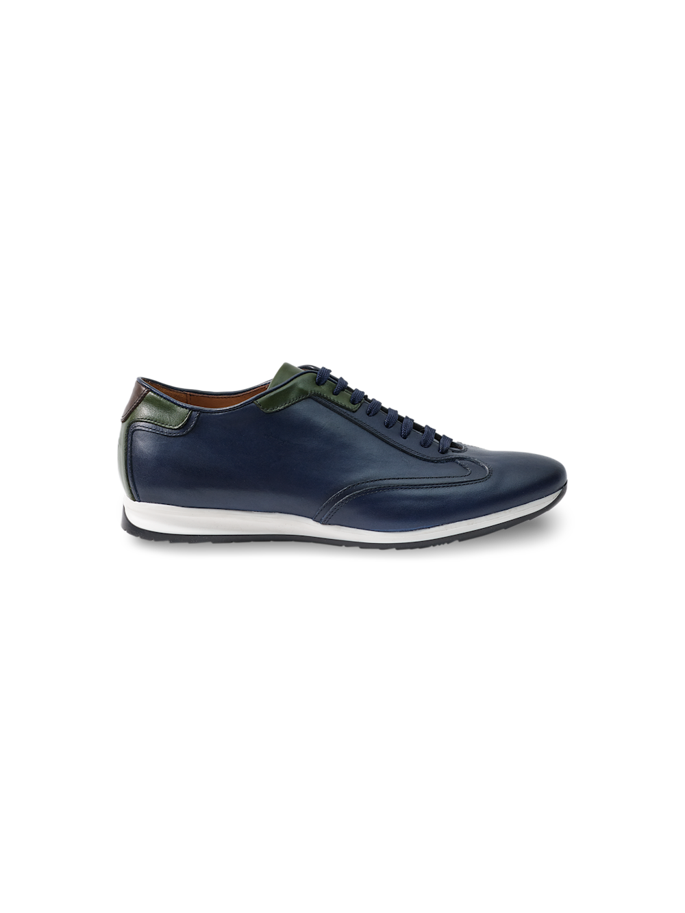 Alternate Shot of Men's Navy/Green  Footwear  - 1