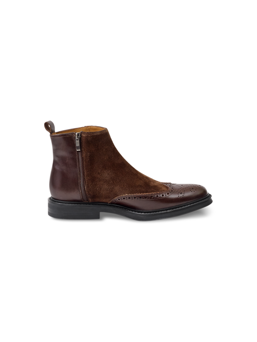 Alternate Shot of Men's Brown  Footwear  - 1