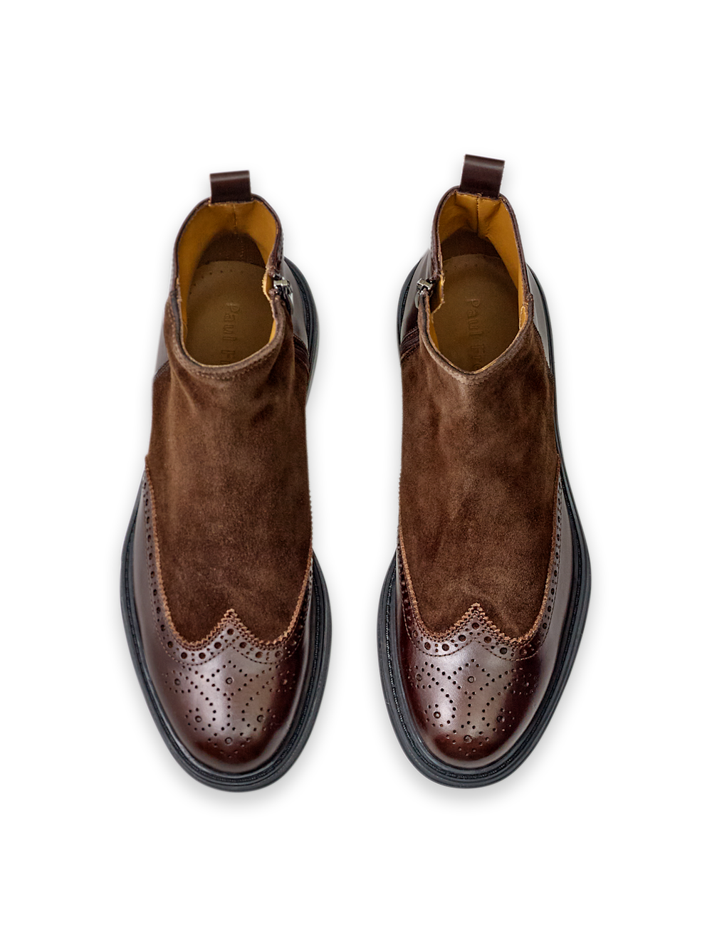 Alternate Shot of Men's Brown  Footwear  - 2
